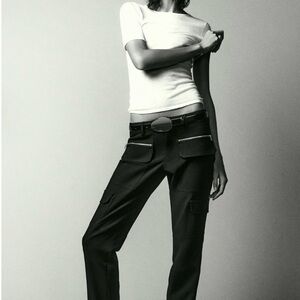 Zippered Cargo Pants ZW collection